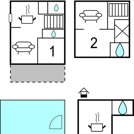 Apartment Cozy In With Kitchen Plomin